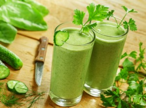 jus verts, juice, régime anti-candida